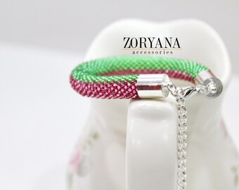 Bead Crochet Bracelet Beadwork Jewelry For Her Ideal Bracelet