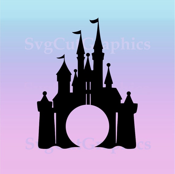 Download SVG Disney Castle, Princess Castle Svg Monogram, Svg Files ...
