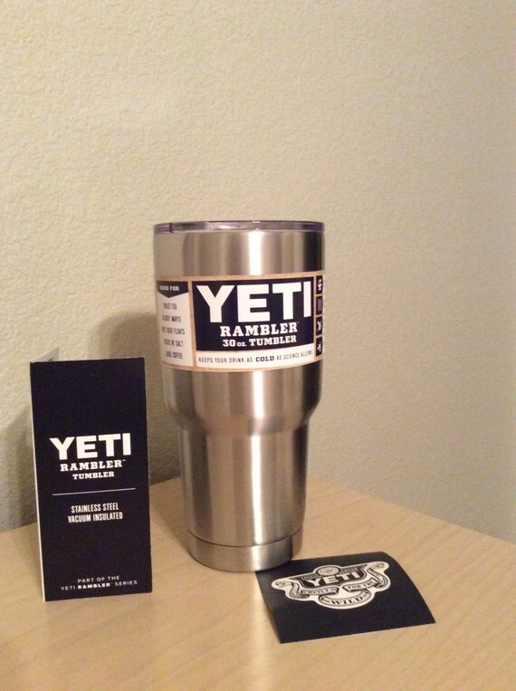 silver yeti tumbler