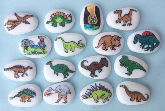 dinosaur story stones