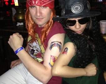 Slash Printed Temporary Tattoos