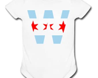 Chicago Cubs Win Flag Baby Onesie || Postseason || Playoffs || World Series || Post Season || Arrietta || Bryant || Zobrist || Valentine