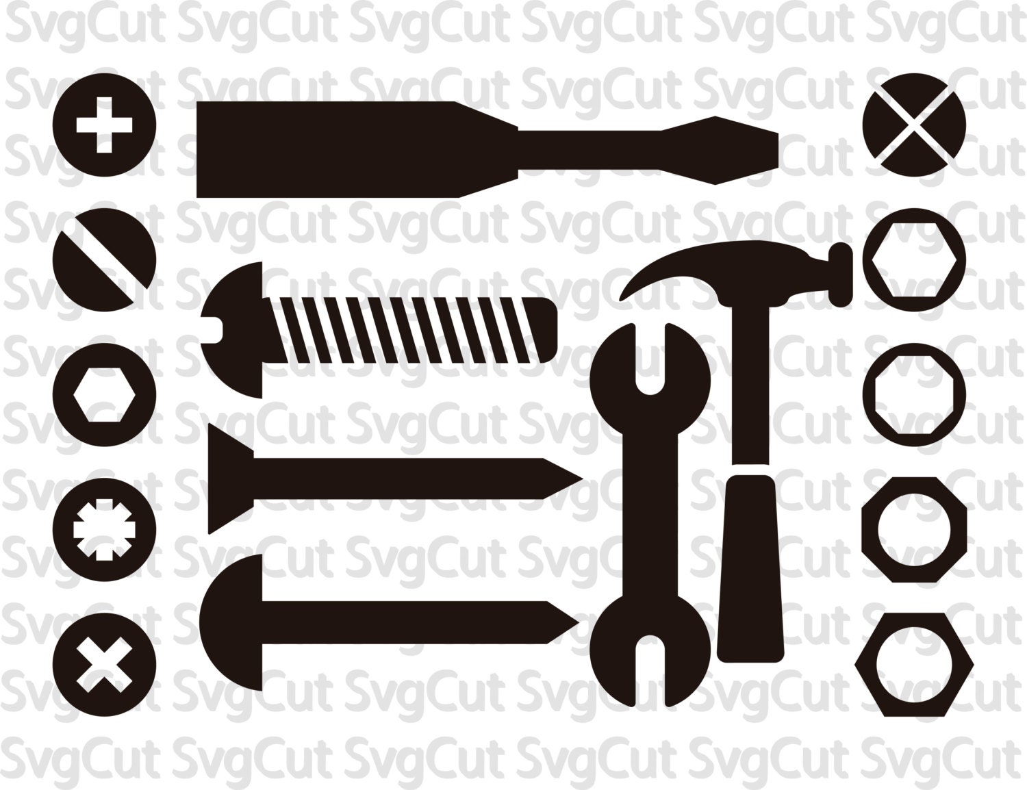 Download Tools svg bundle Tools digital download tools clipart