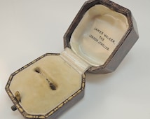 Boîte à Bijoux Ancienne Hart's – Auckland NZ – Vintage Jewelry Box