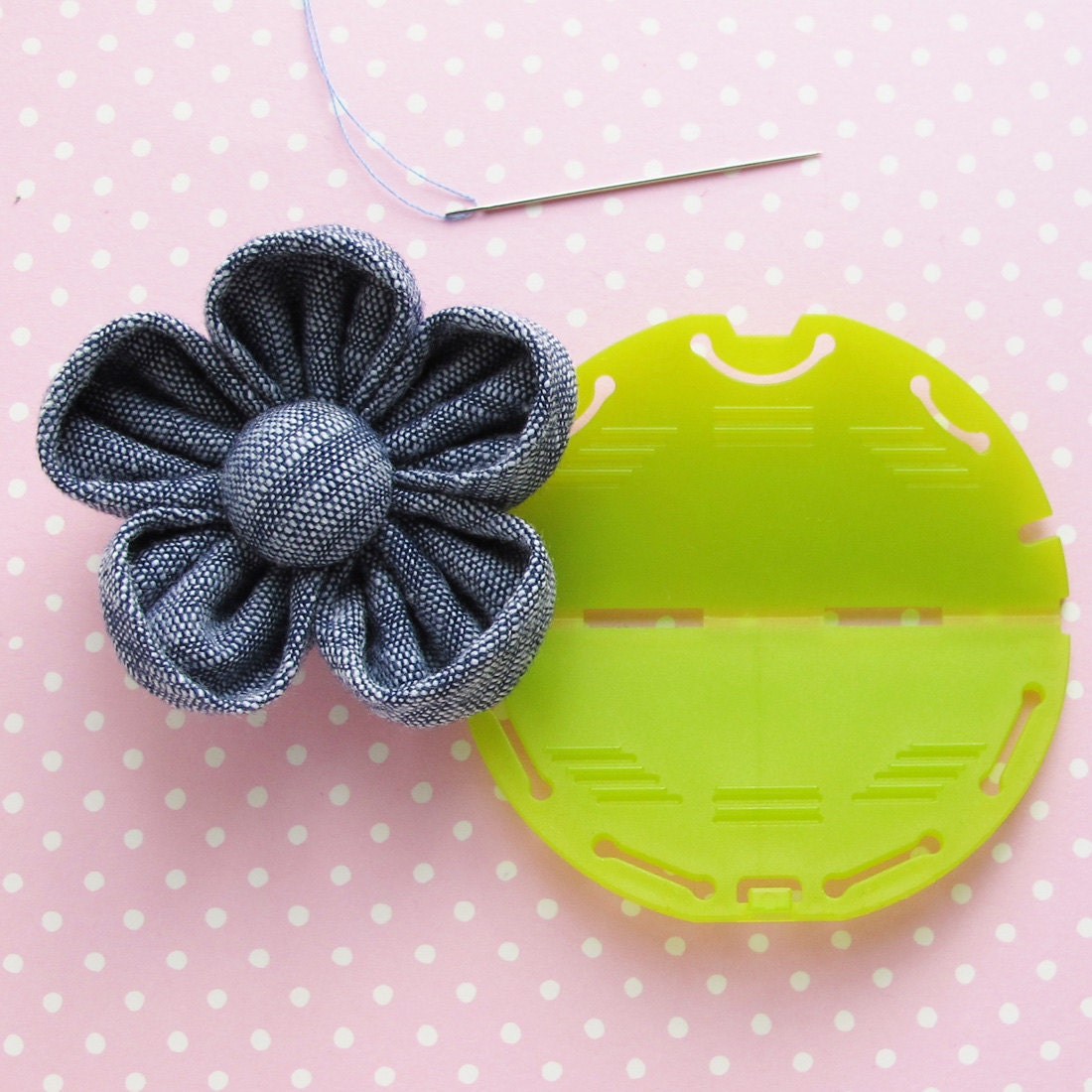 Kanzashi Fabric Flower Maker Tool Clover Kanzashi Small Orchid
