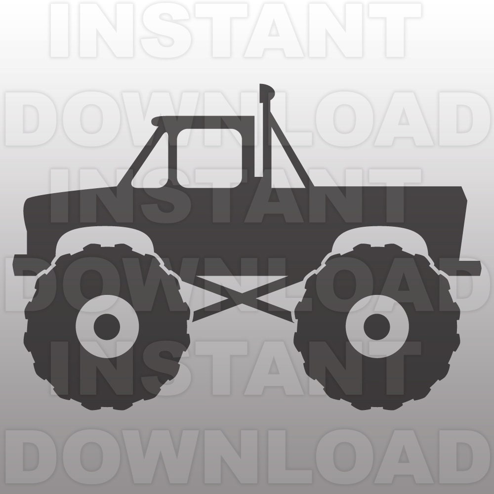 Free Free 343 Simple Monster Truck Svg SVG PNG EPS DXF File