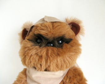 80's ewok stuffed animal