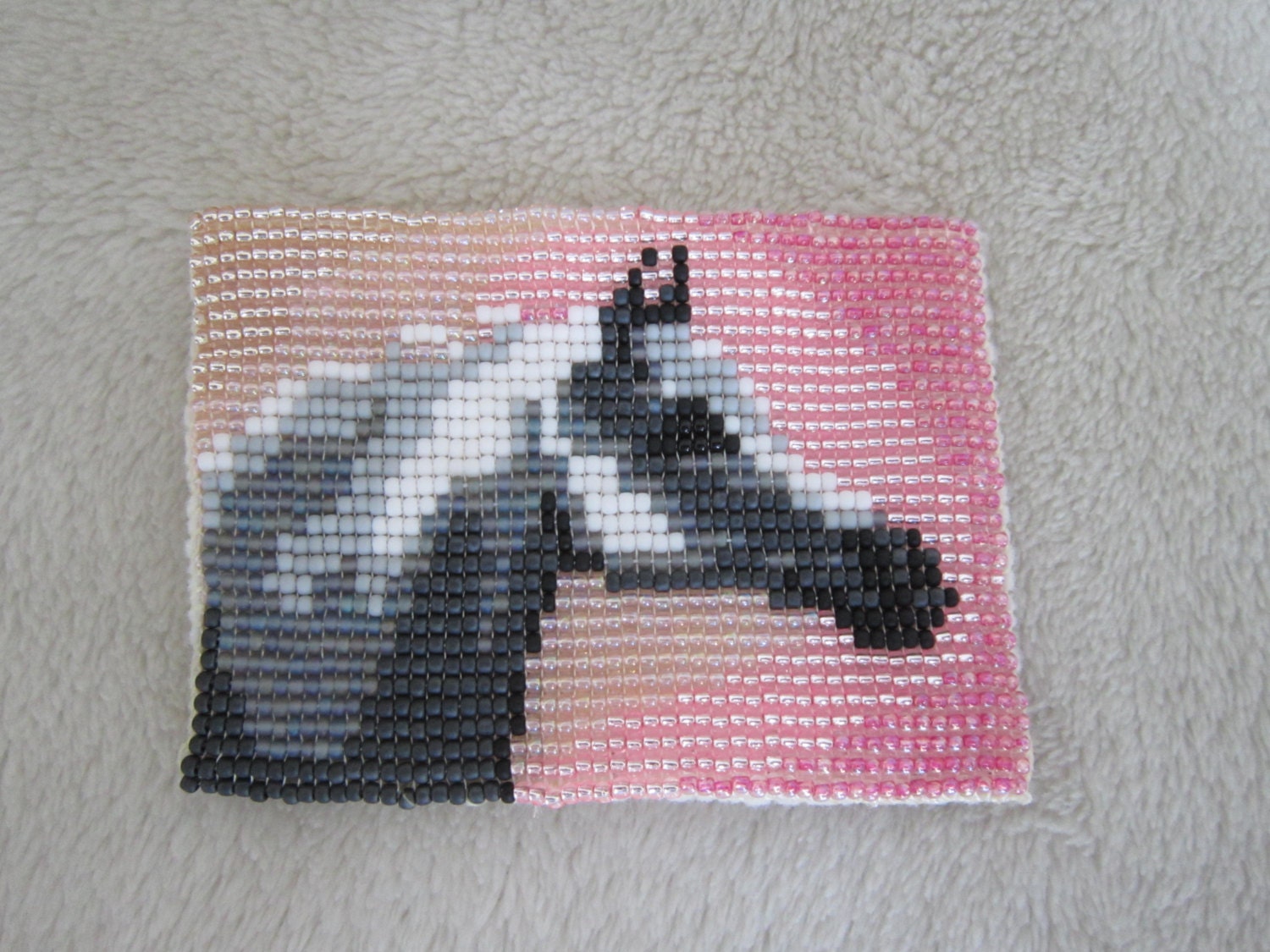 Bead loom pattern arabian horse beadloom design Rose by cynhal