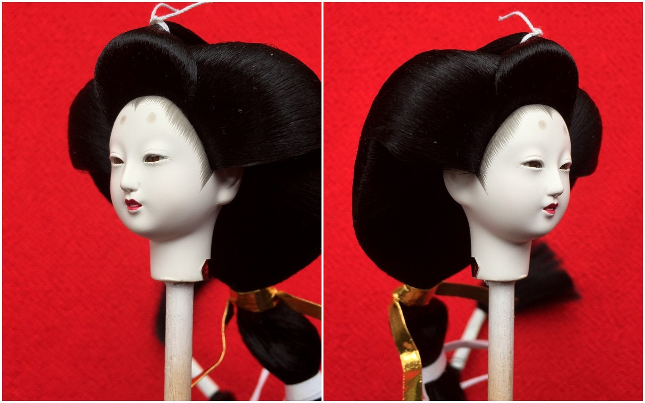 japanese doll head