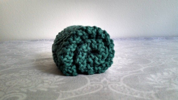 Sea Green Cotton Dishcloth