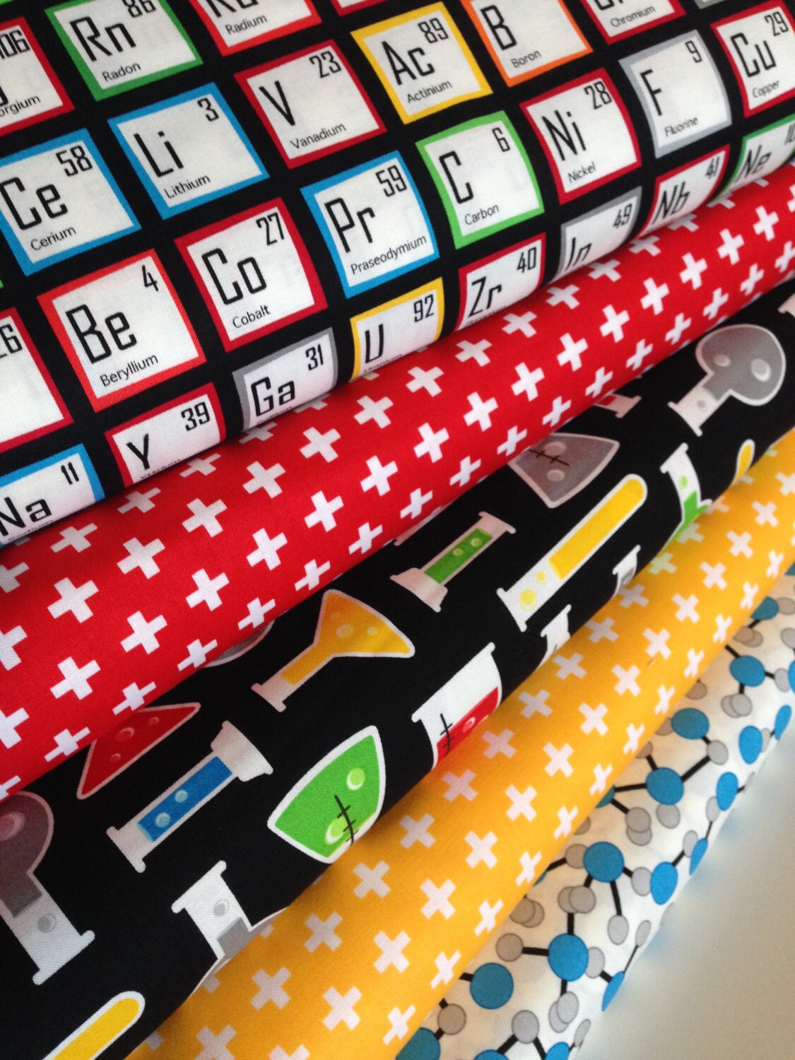 Science Fair Fabric Science fabric bundle Gift for by