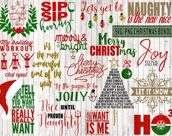 Christmas svg bundle, Christmas svg files, Merry Christmas svg, holiday sign svg, Christmas Tree svg, wreath svg, shirt svg, vinyl designs