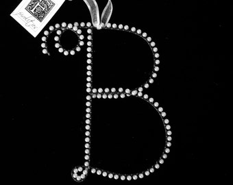B Pearl Letter Monogram (All Letters Available)