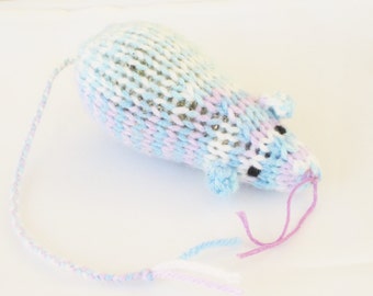 knitted catnip toys
