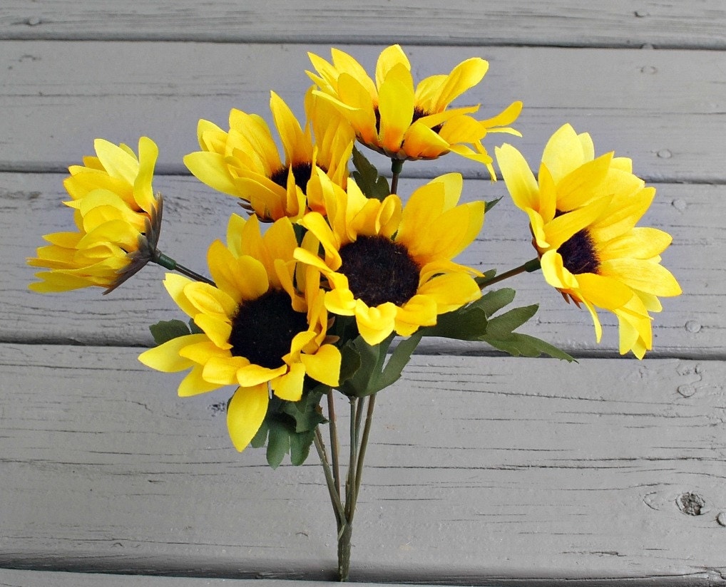 Artificial Sunflowers Silk Sunflower Sunflower Sunflower