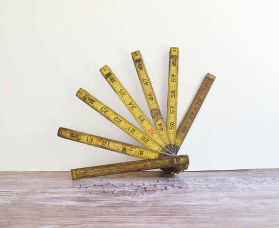 items similar to folding ruler tape measure white folding