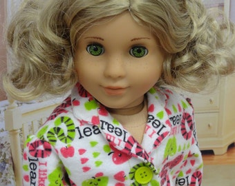 Pajamas for American Girl doll - Book Worm