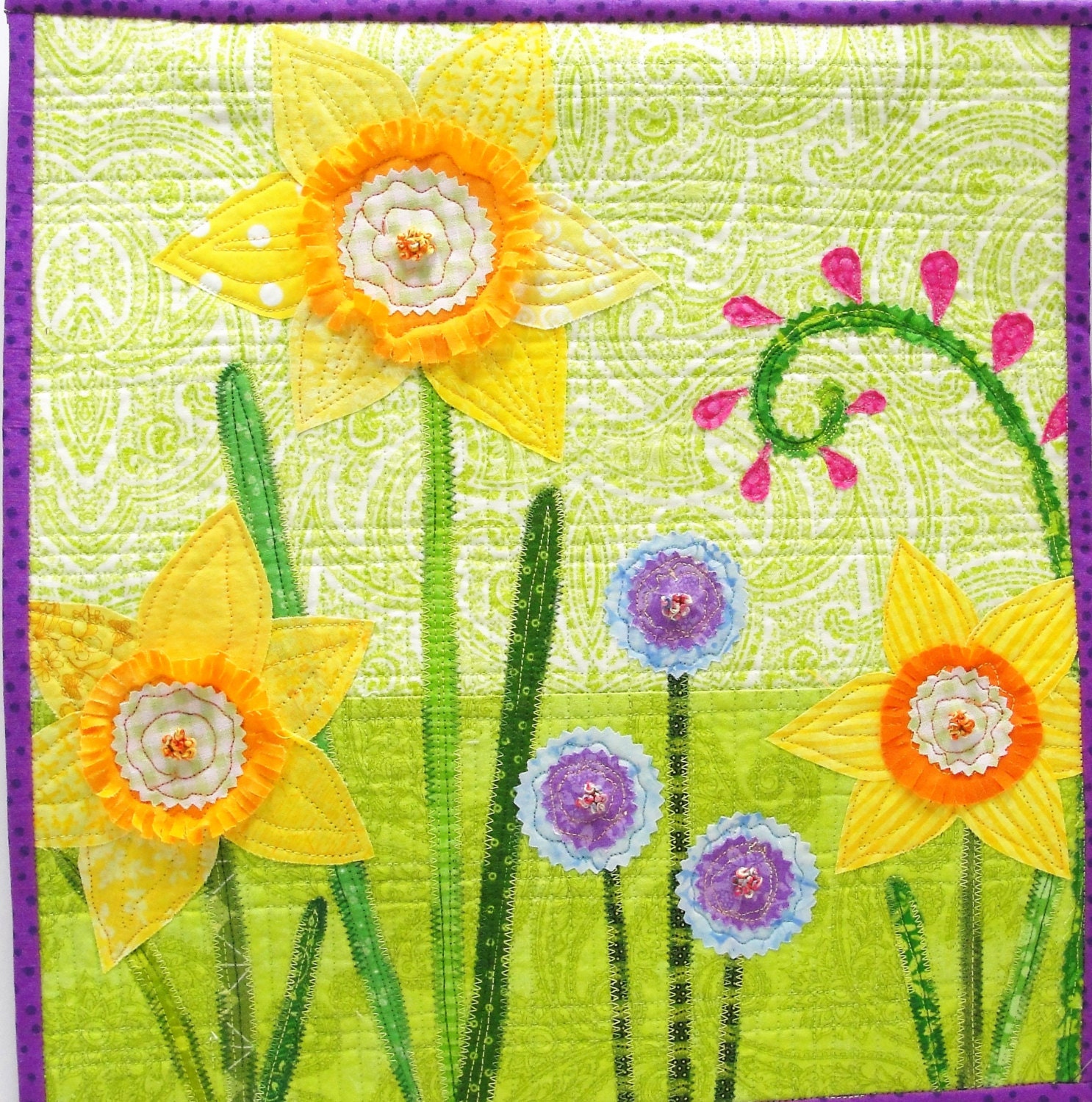 spring-wall-quilt-daffodils-purple-and-blue-flowers-on