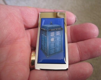 Tardis Money Clip