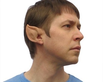 Elf Ears: Alien/Space Ears-- handmade, latex ear tips, great for cosplay, costumes, Halloween, Christmas