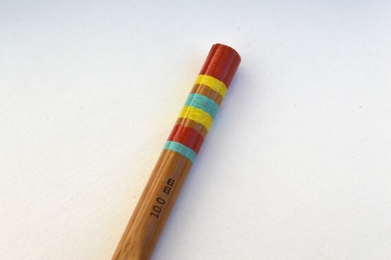 uk n crochet hook Crochet Hand Hook Size N Painted Hook Crochet   Bamboo
