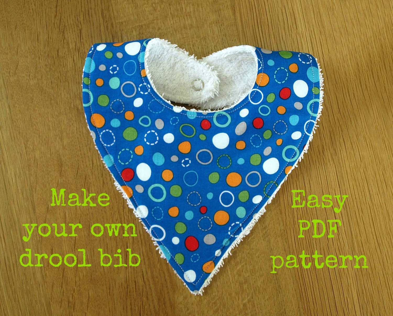 Drool Bib Pattern Bandana Bib Pattern Baby Bib Pattern Baby