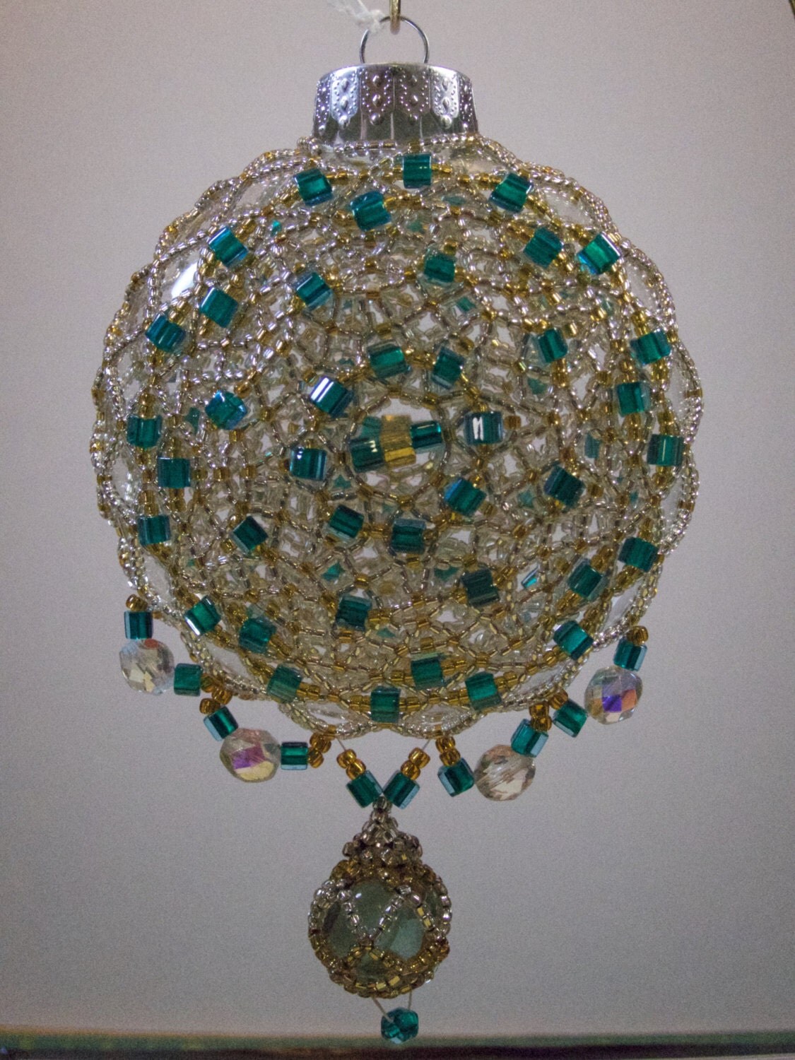 10. Beaded Ornament Cover