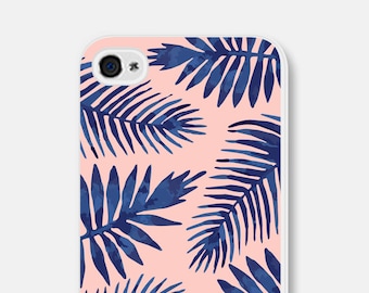 Samsung Galaxy S7 Case Bright Phone Case Pink iPhone 6 Case Leaves iPhone 6s Case Tropical iPhone 5s Case Pink iPhone 5c Case Blue Pink