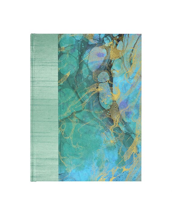 Wine Cellar Record Book COOL WATER by WolfiesBindery on Etsy