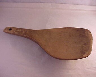 Primitive Wood Butter Paddle