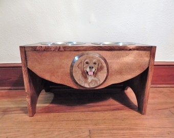 dog bowl stand,elevated dog feeder,pet supplies,dog lovers,elevated dog bowls,golden retriever lover,custom dog feeder,dog bowls