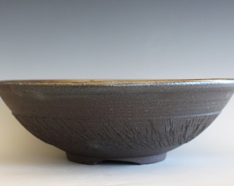 Pottery Bowl, Handmade Ceramic Bowl, Hand Thrown Stoneware Bowl, Ceramic Serving Bowl