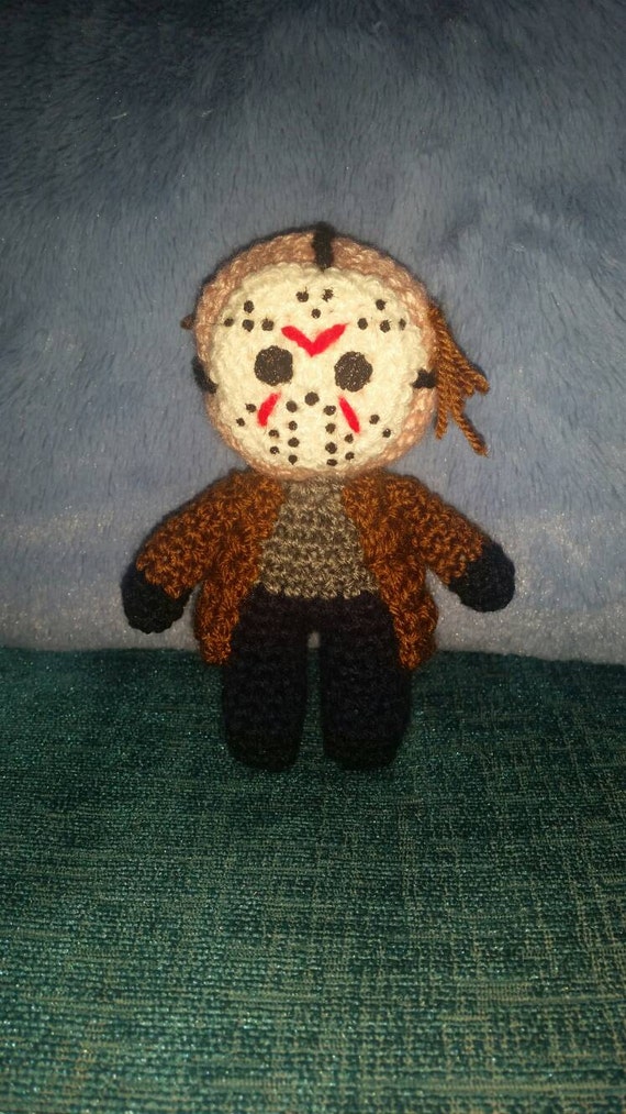 crochet doll Jason Voorhees Friday 13th 6 scifi geek