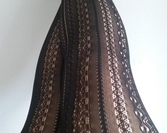 Black Tights Skinheadgirl stockings lace pantyhose suededead