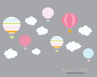 Balloons decal | Etsy