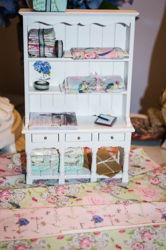 shabby chic fabric for dollhouse and miniaturist designers shabby chic fabric for dollhouse and miniaturist designers