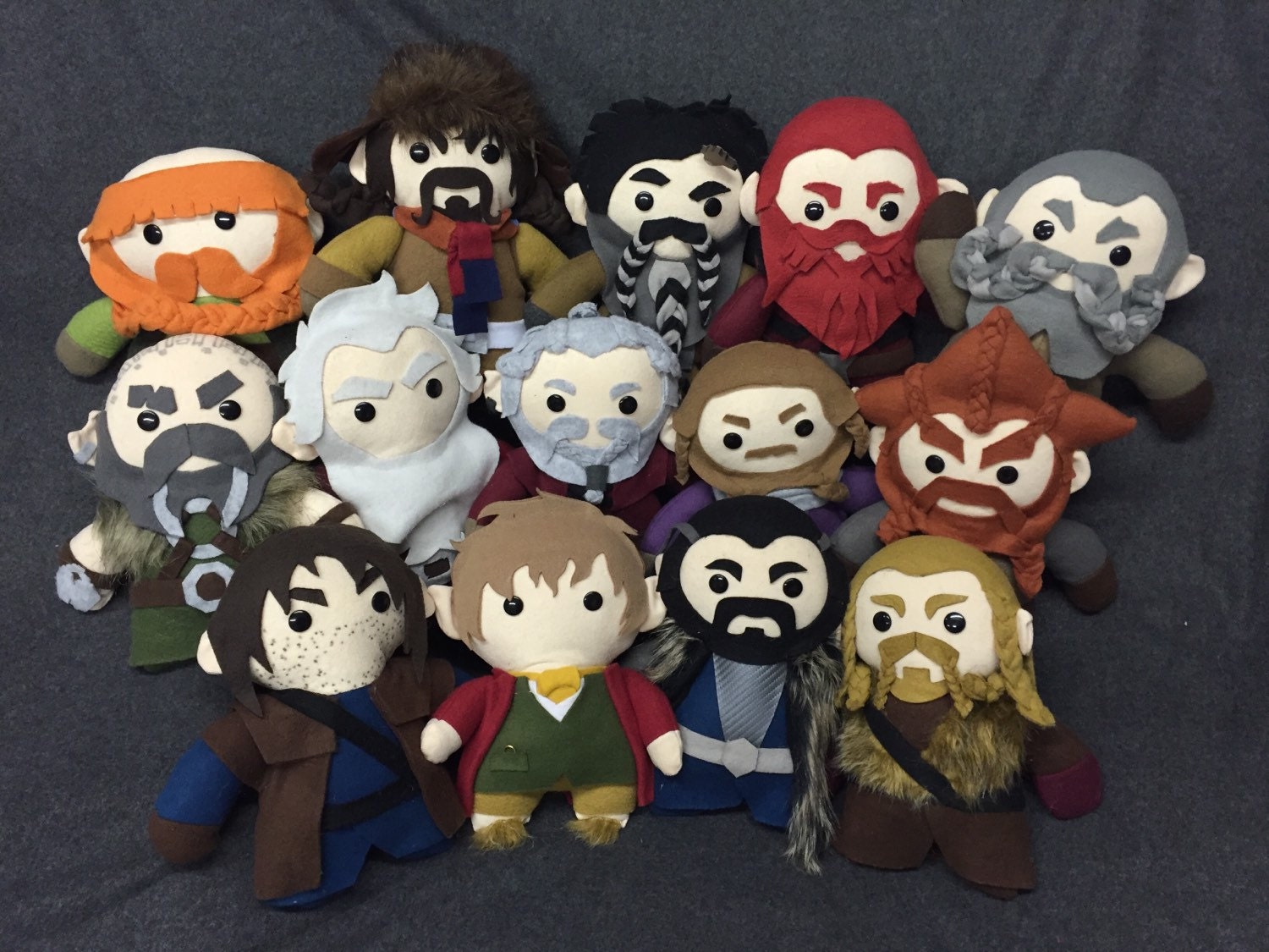 the hobbit plush toys