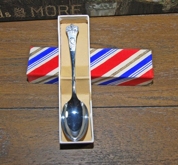 Queen Elizabeth II 1953 Coronation Spoon by MadameMerrywidow