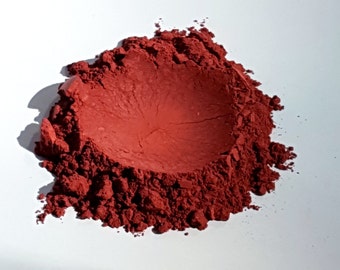 Matte Mineral Blush Pigmented Eyeshadow by RAW Beauty LLC in Brick Red