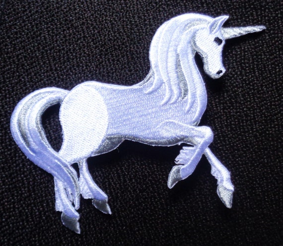 unicorn iron on applique