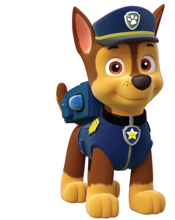 Paw Patrol Wall Decal Chase Decal Removable Wall Decal