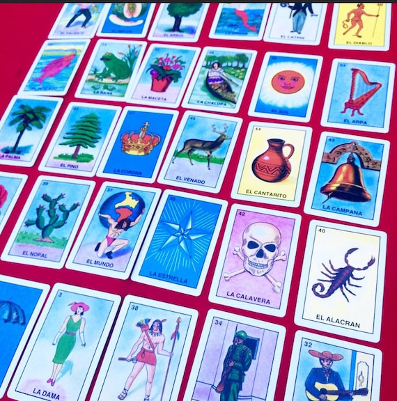 Loteria Game Deck Of Cards