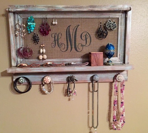 Jewelry Organizer by TinBarnCreations on Etsy