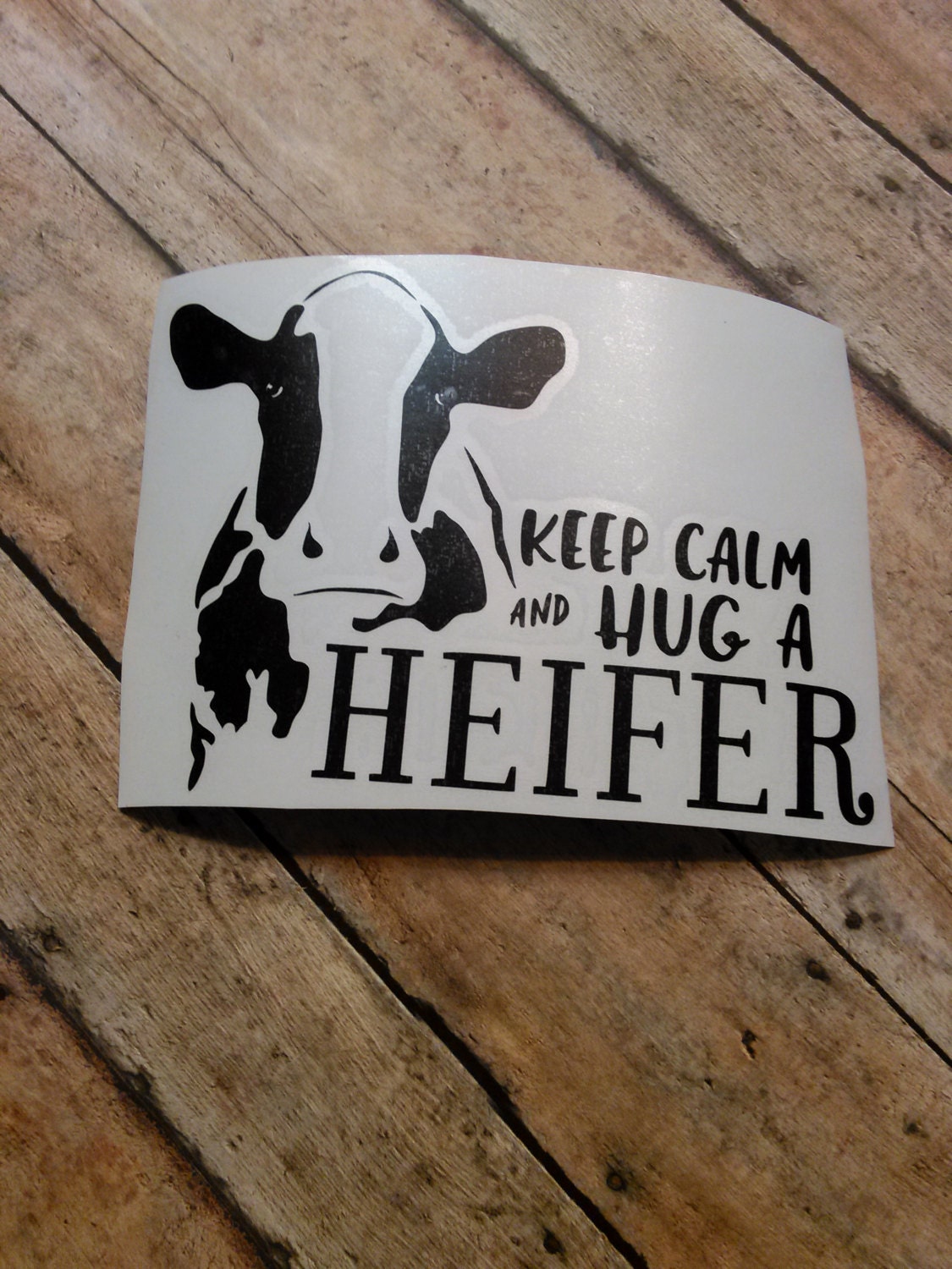 Cow Vinyl Decal Cow Decal Farm Decal Life Is Better With