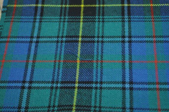 MacInnes Hunting Ancient Tartan Fabric. 100% 10oz Pure New