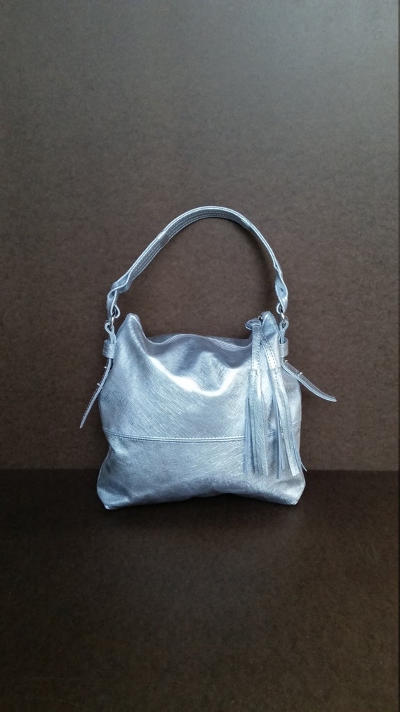 silver hobo purse