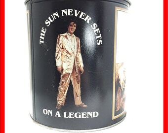 Elvis Presley Commemorative Tin Celebrating a Legend