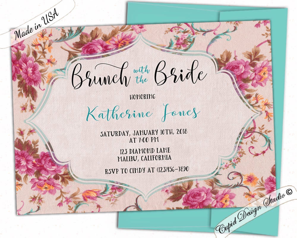 Bridal Brunch Invitations 5