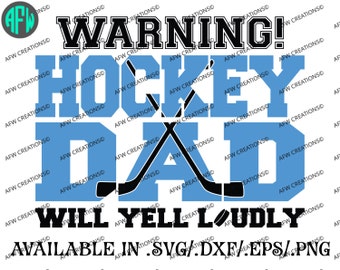 Download Hockey dad | Etsy