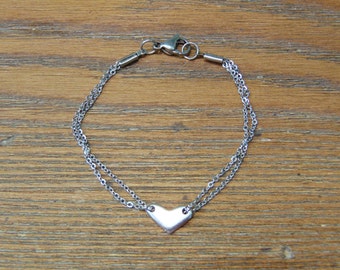 heartbeat ankle bracelet